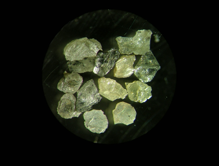 Алмазы из кратера Попигай