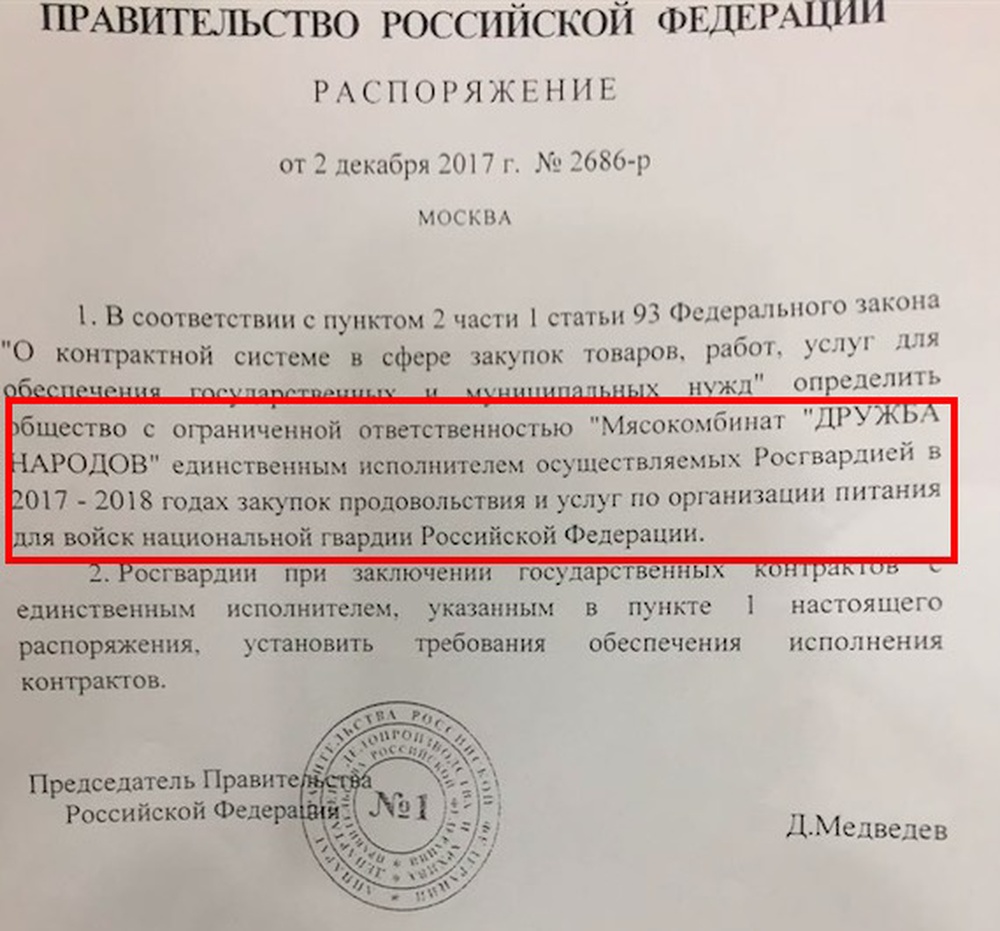 Постановление правительства от 2 декабря 2017