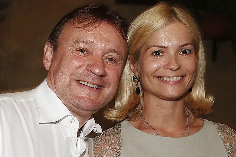 Сергей Маслов с супругой Викторией