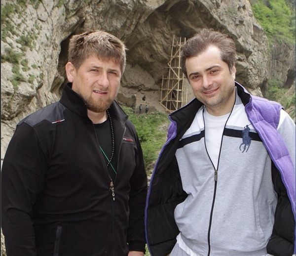 Рамзан Кадыров и Асламбек Дудаев