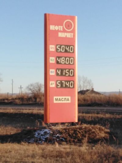 Цены на АЗС "Нефтемаркета"