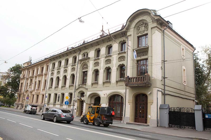 Дом Анны Кекушевой на улице Остоженка