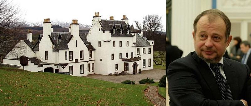 Замок Aberuchill в Шотландии приобрел миллиардер Владимир Лисин