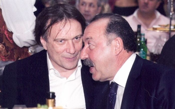 Олег Шишканов и Валерий Георгиевич Газзаев